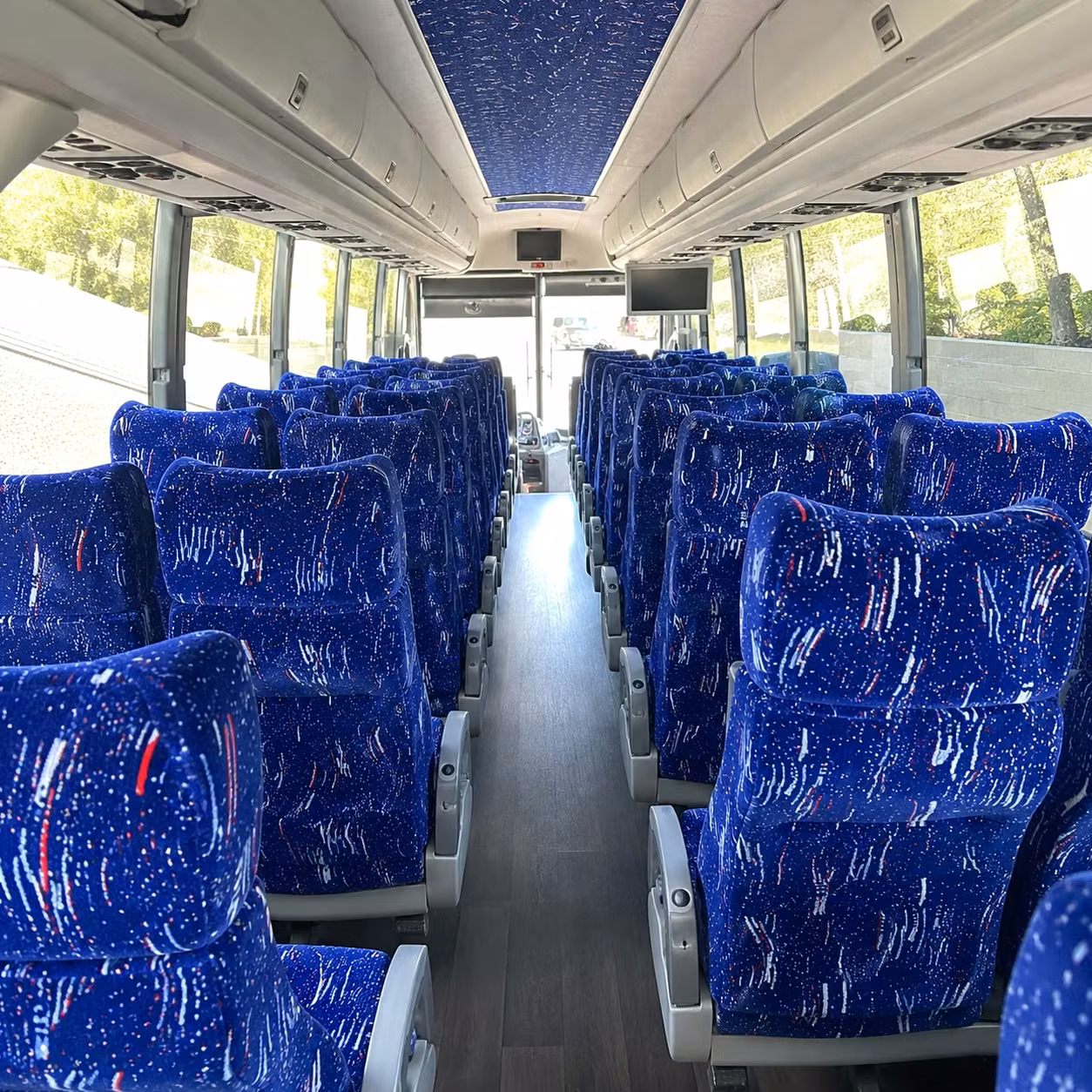 lauderhill charter bus interior