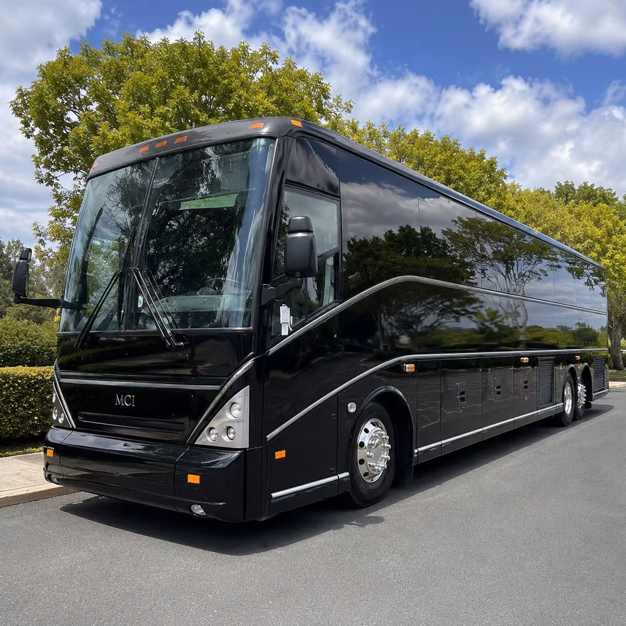 lauderhill charter bus rental exterior
