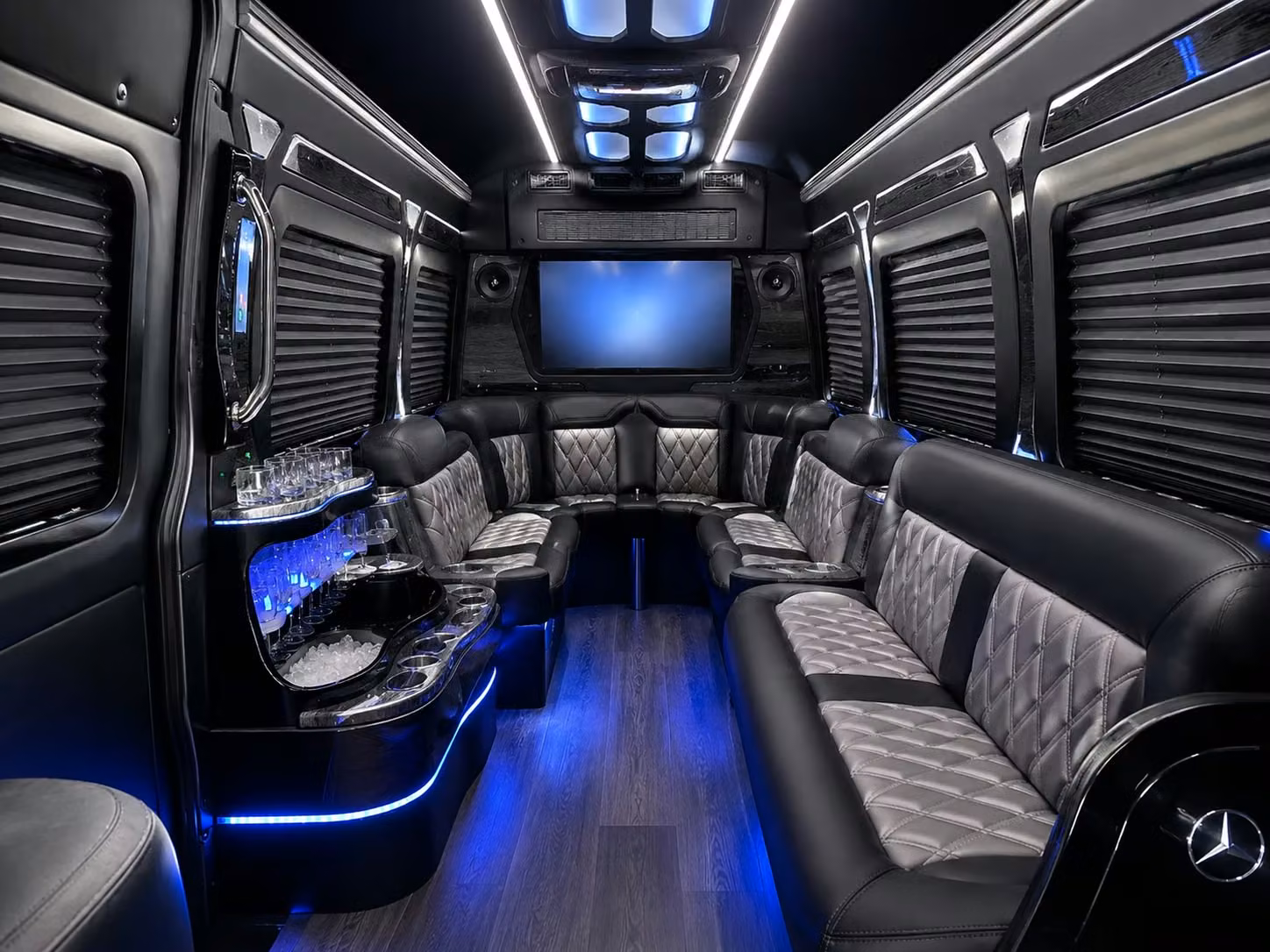 sprinter van rentals in lauderhill for small prom parties and vip groups